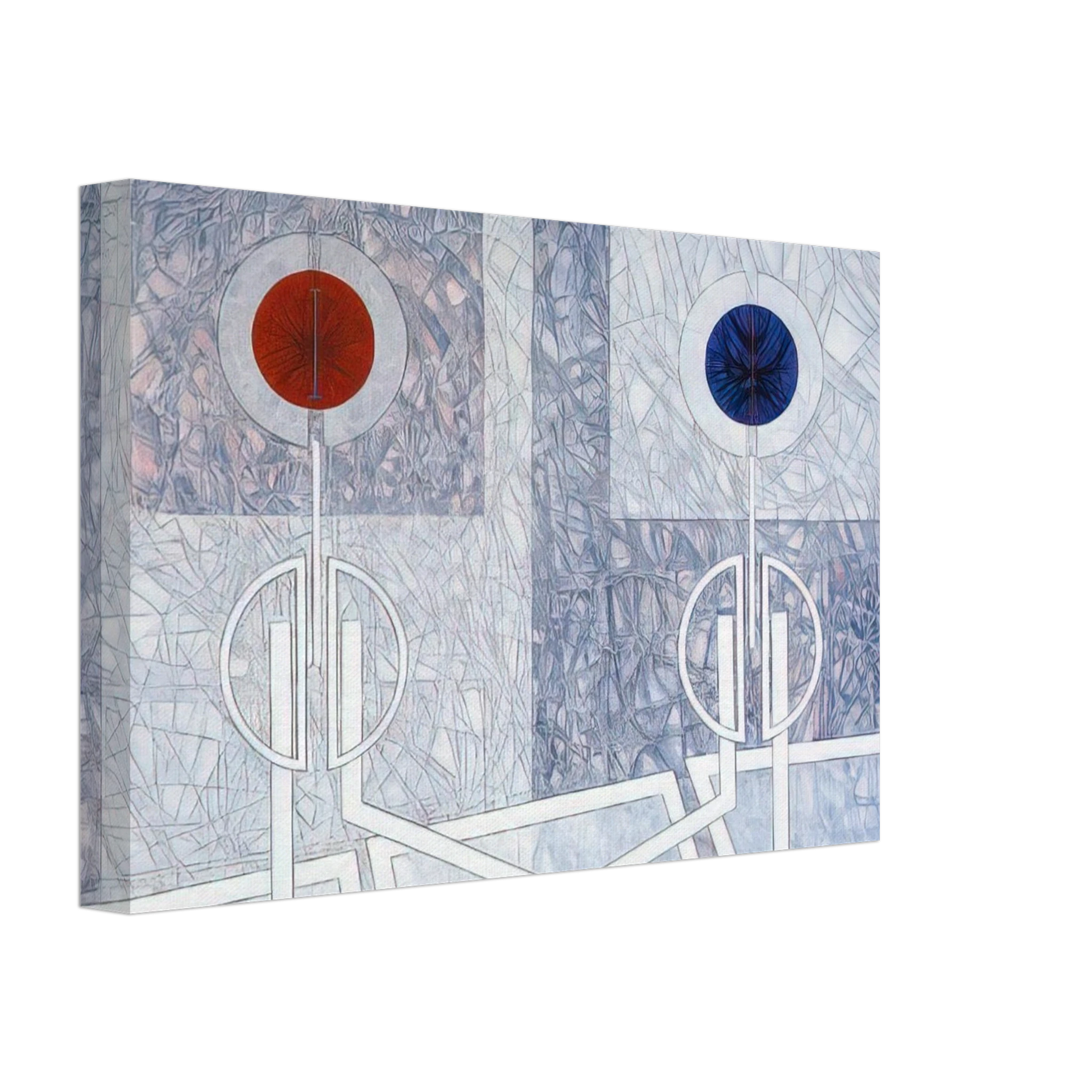 Jimmy Ernst - Lumiere - 1968 Canvas - 40x60 cm / 16x24 inches-canvas