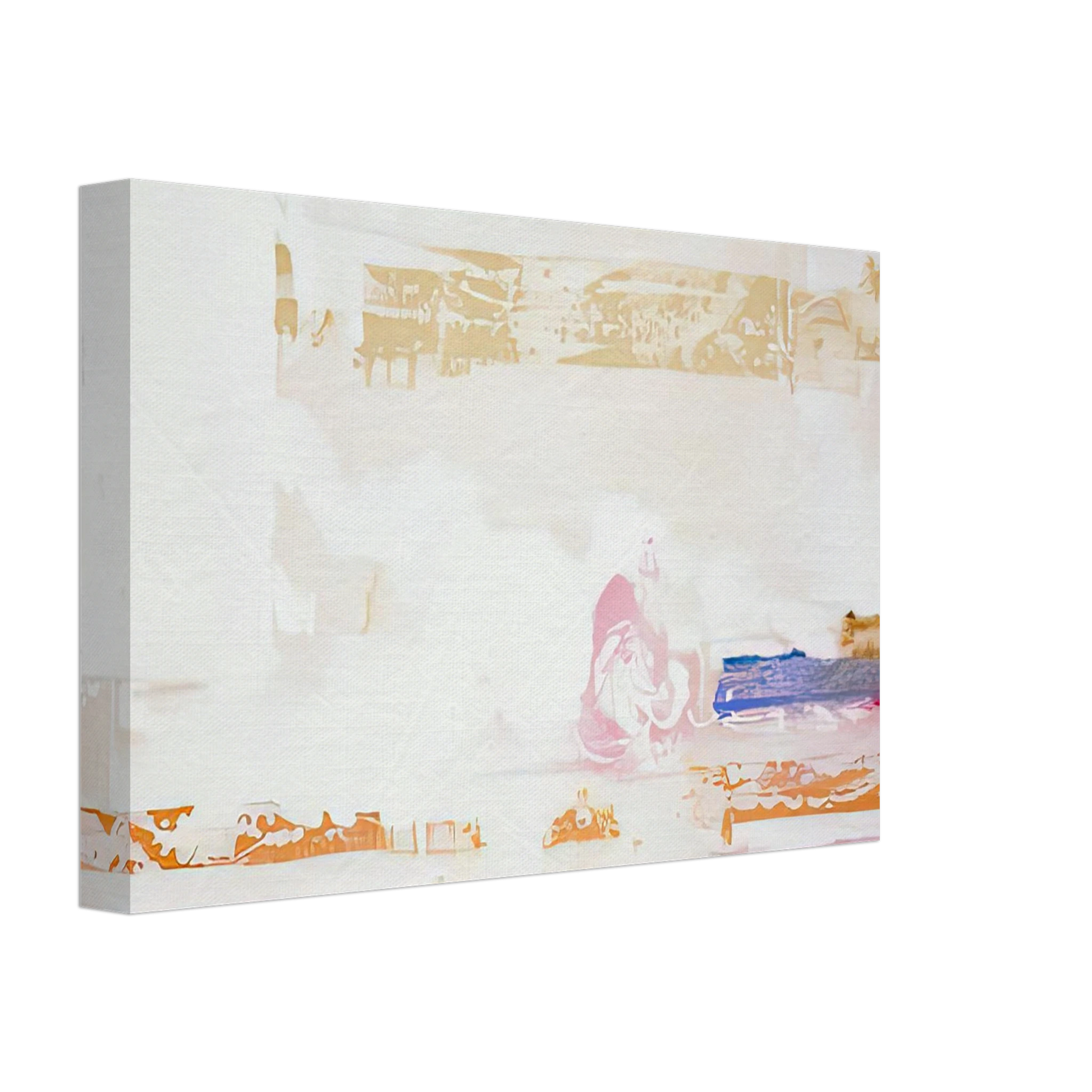 Helen Frankenthaler - Snow Basin, 1990- Canvas - 70x100 cm / 28x40 inches-canvas