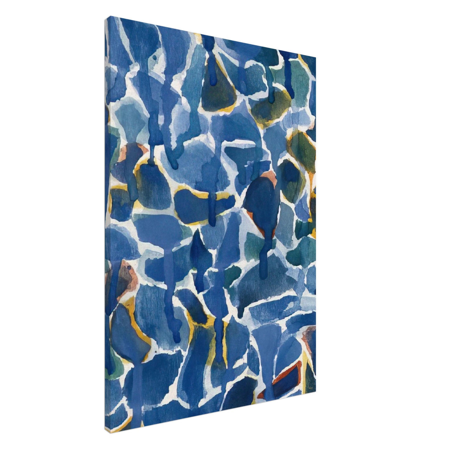 Sam Francis - Untitled  SF54-077  Canvas - 20x30 cm / 8x12 inches-canvas