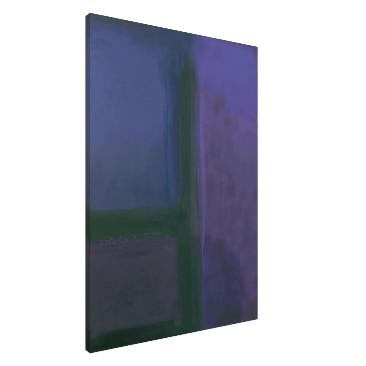 Esteban Vicente - AFTERNOON 1971 Canvas - 20x30 cm / 8x12 inches-canvas