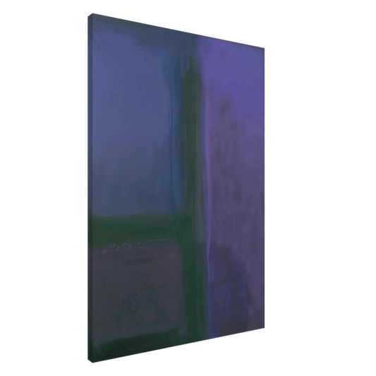 Esteban Vicente - AFTERNOON 1971 Canvas - 20x30 cm / 8x12 inches-canvas