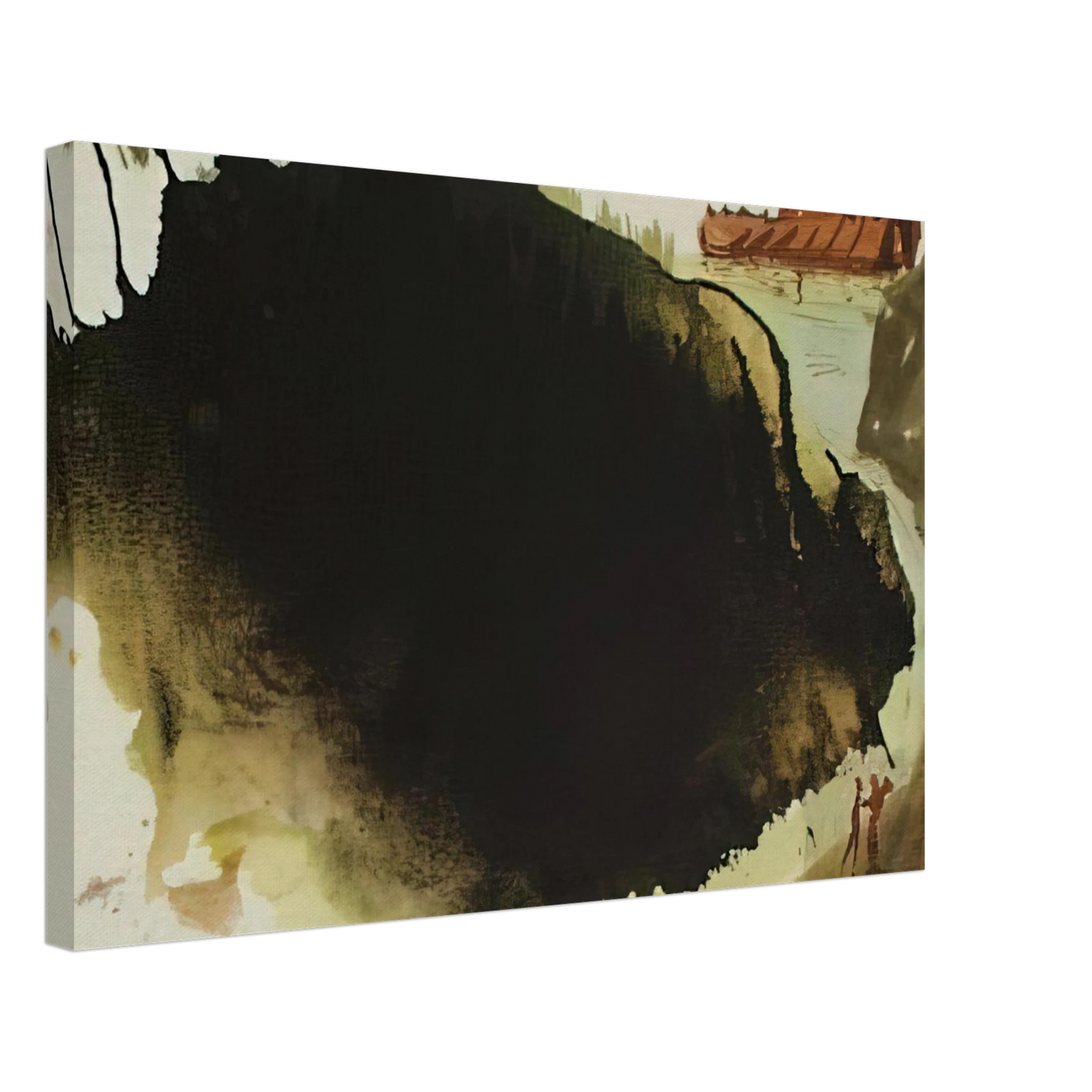 Salvador Dali - AQUAE DILUVII SUPER TERRAM GENESIS 6 17 1967 Canvas - 40x60 cm / 16x24 inches-canvas