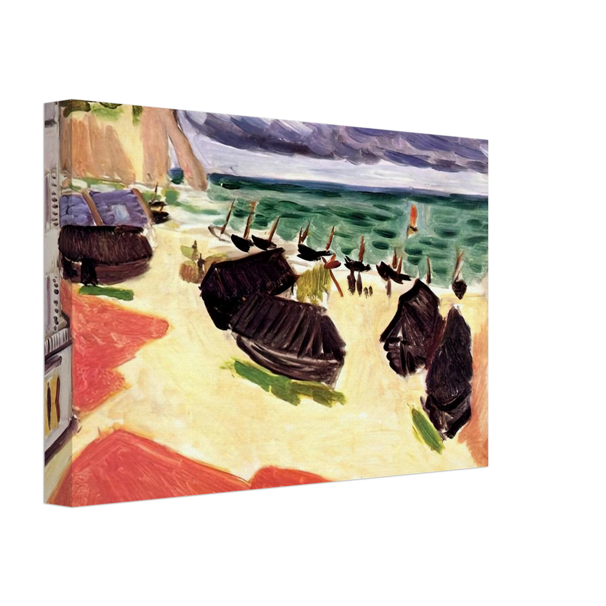 Henri Matisse - FISHING BOATS IN WINTER ETRETAT 1921 Canvas - 40x60 cm / 16x24 inches-canvas