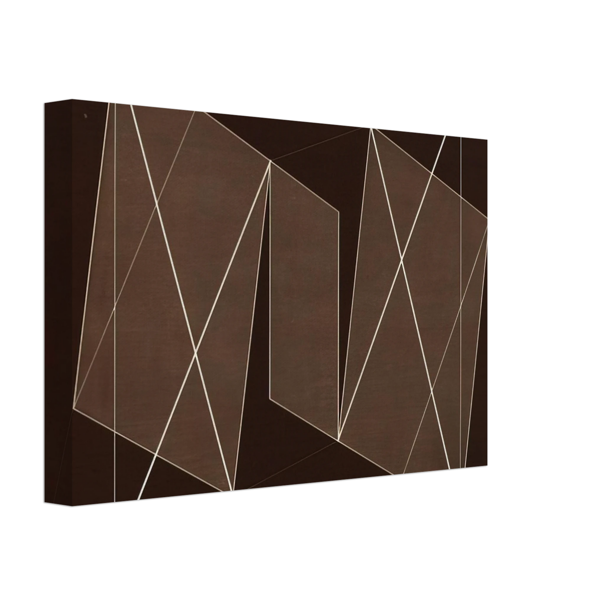 Josef Albers - TRANSFORMATION OF A SCHEME NO 19 1950 Canvas - 40x60 cm / 16x24 inches-canvas