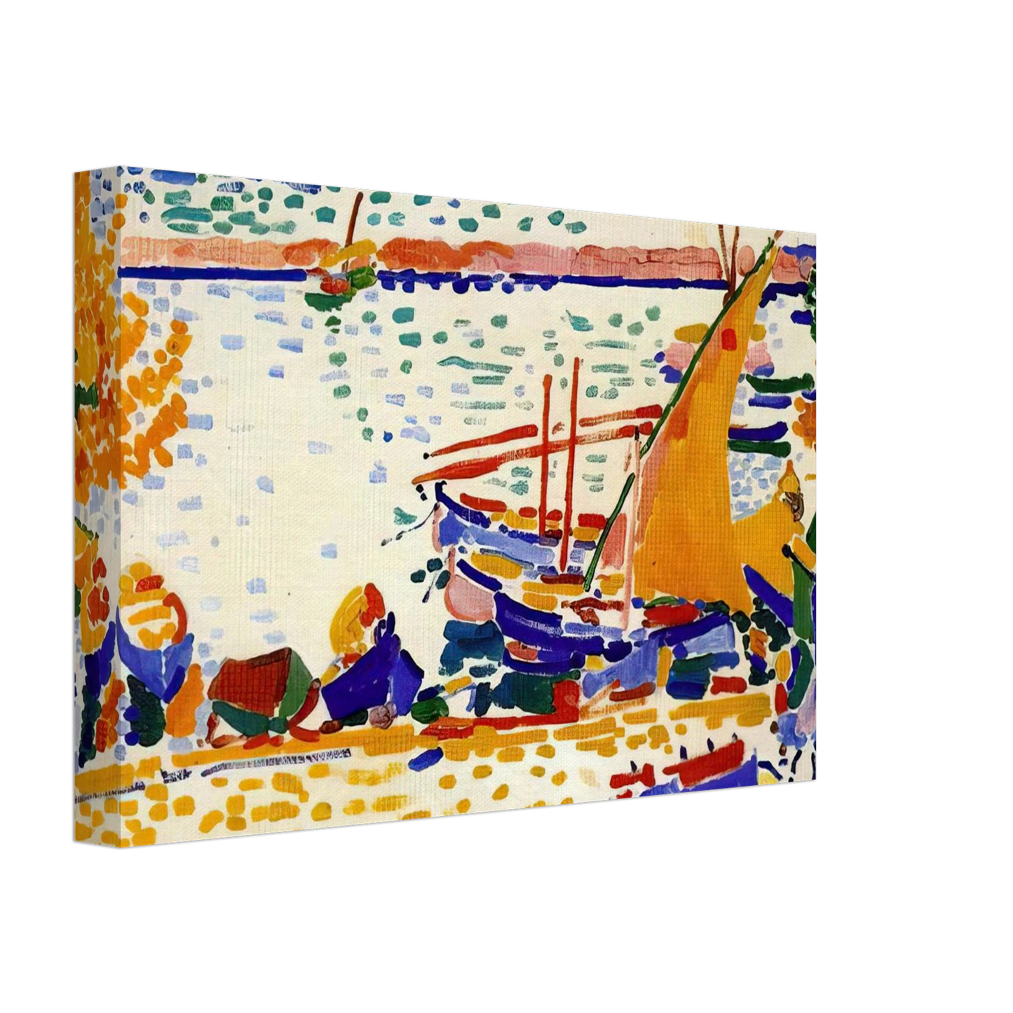 Andre Derain - THE PORT OF COLLIOURE 1905 1 Canvas - 70x100 cm / 28x40 inches-canvas