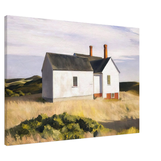 Edward Hopper - Ryders House Canvas - 20x30 cm / 8x12 inches-canvas