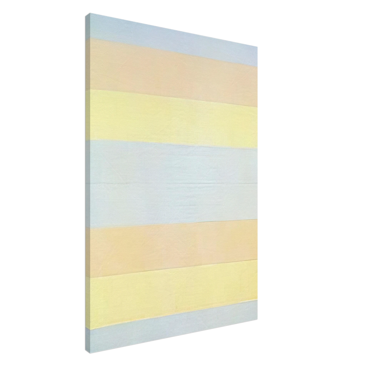 Agnes Martin - With My Back to the World Canvas - 20x30 cm / 8x12 inches-canvas