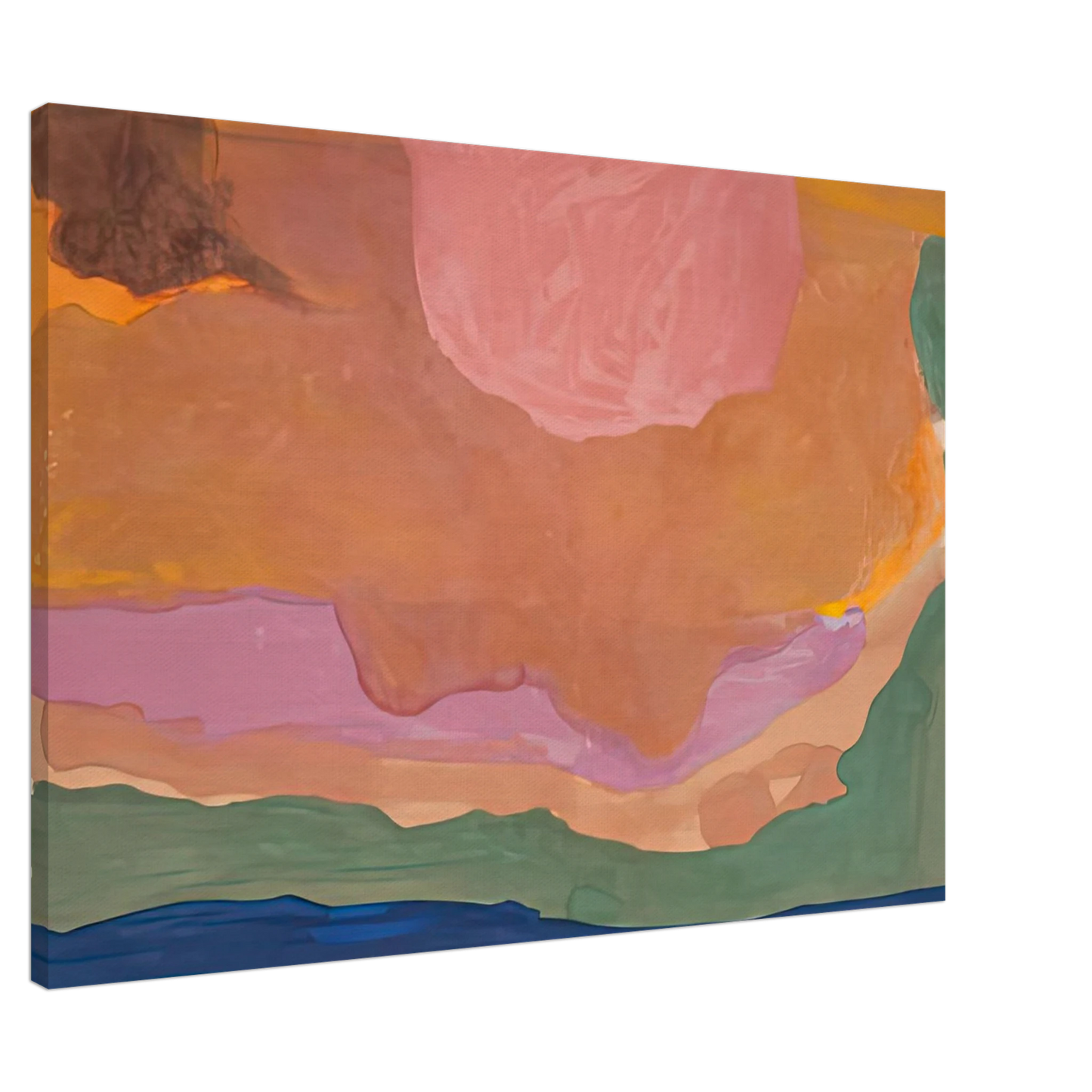 Helen Frankenthaler - Flood, 1967- Canvas - 20x30 cm / 8x12 inches-canvas