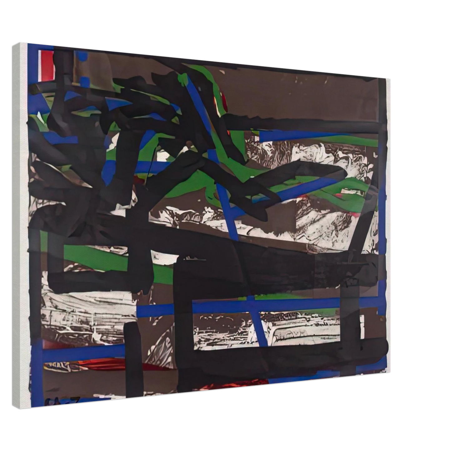 Frank Auerbach - RECLINING FIGURE II Canvas - 20x30 cm / 8x12 inches-canvas