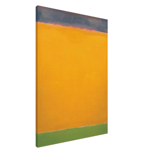 Mark Rothko - United Blue, Yellow, Green on Red - 1954 Canvas - 20x30 cm / 8x12 inches-canvas