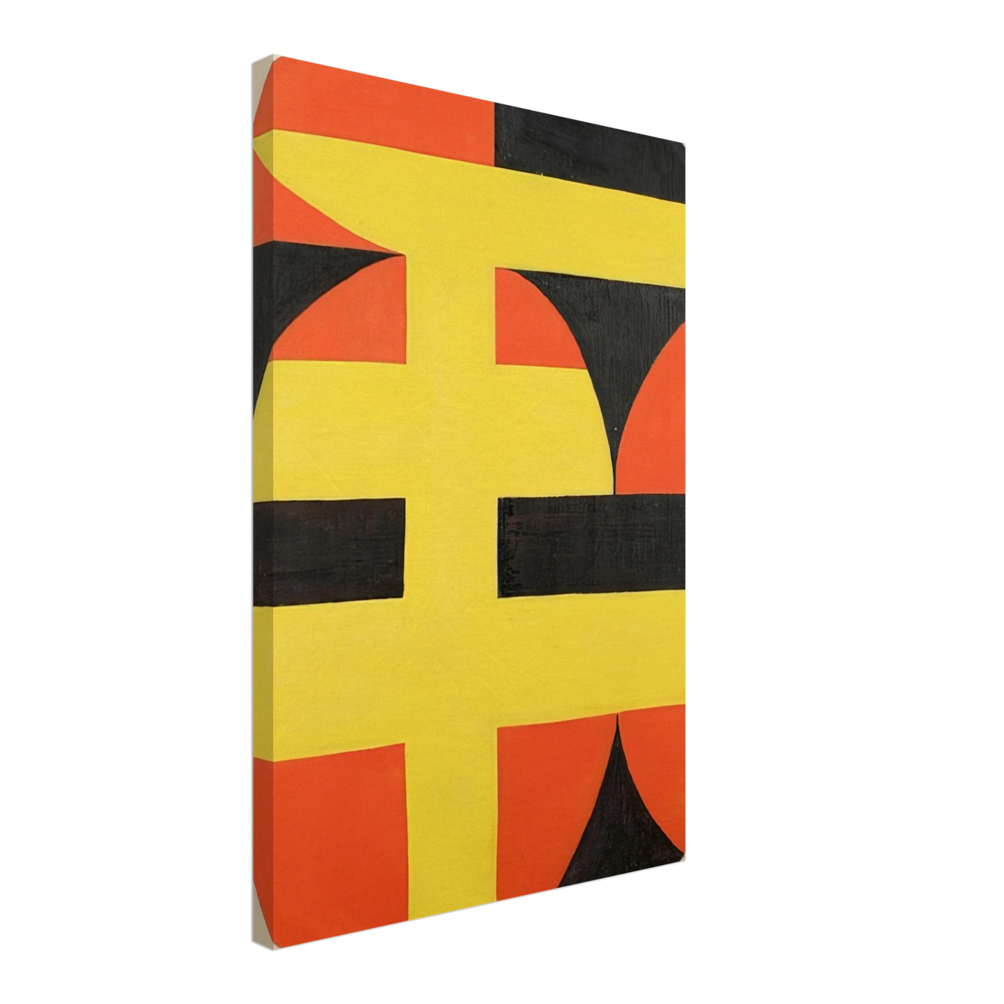 Carmen Herrera - Siete - 1949 Canvas - 70x100 cm / 28x40 inches-canvas