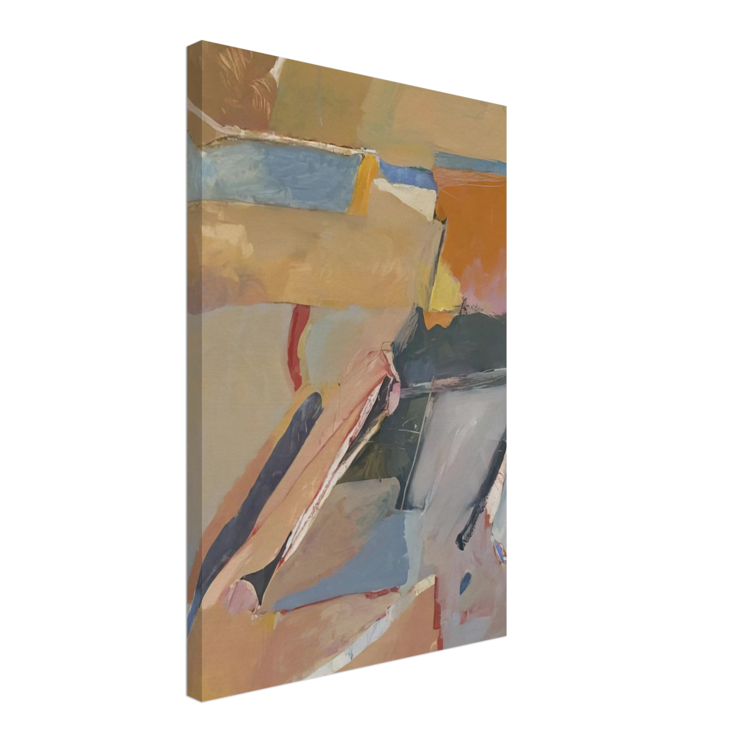Richard Diebenkorn - Berkeley #8 Canvas - 70x100 cm / 28x40 inches-canvas