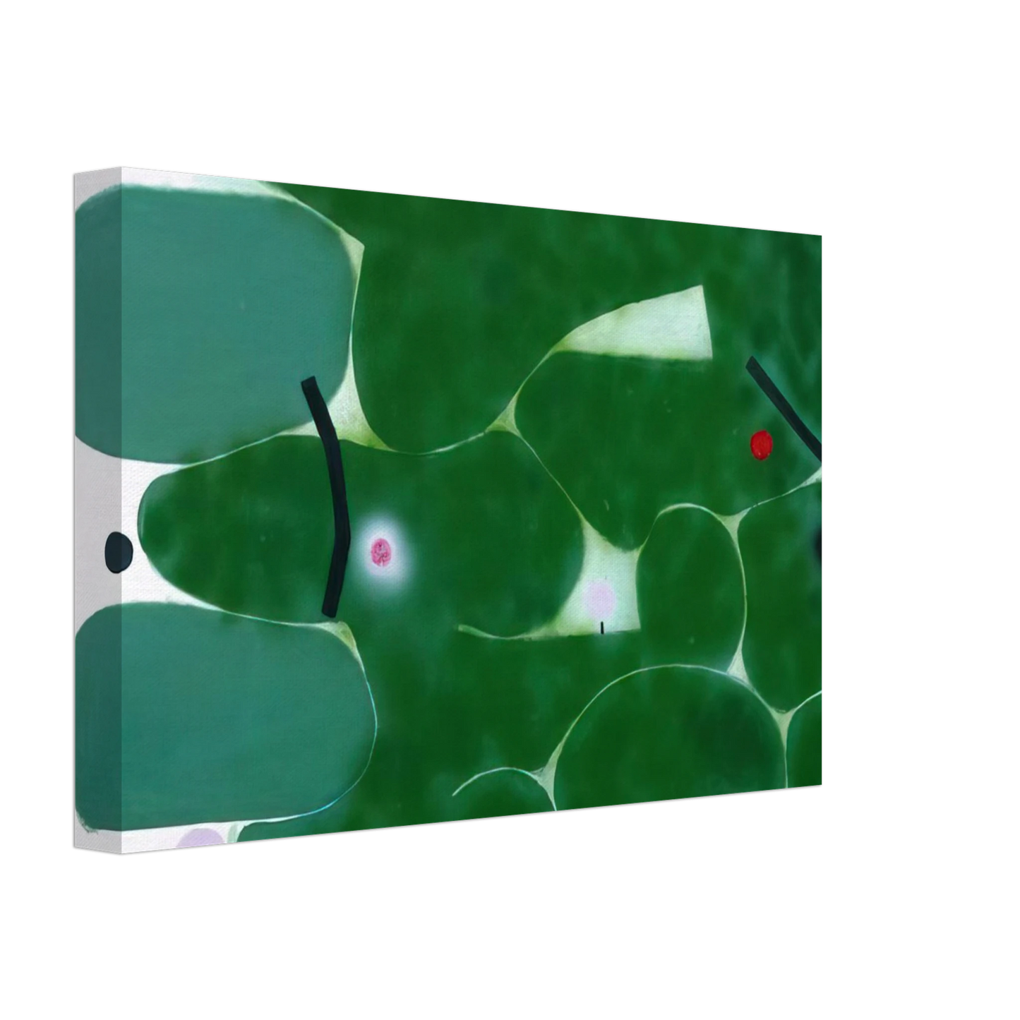 Victor Pasmore - The Green Earth - 1980 Canvas - 40x60 cm / 16x24 inches-canvas