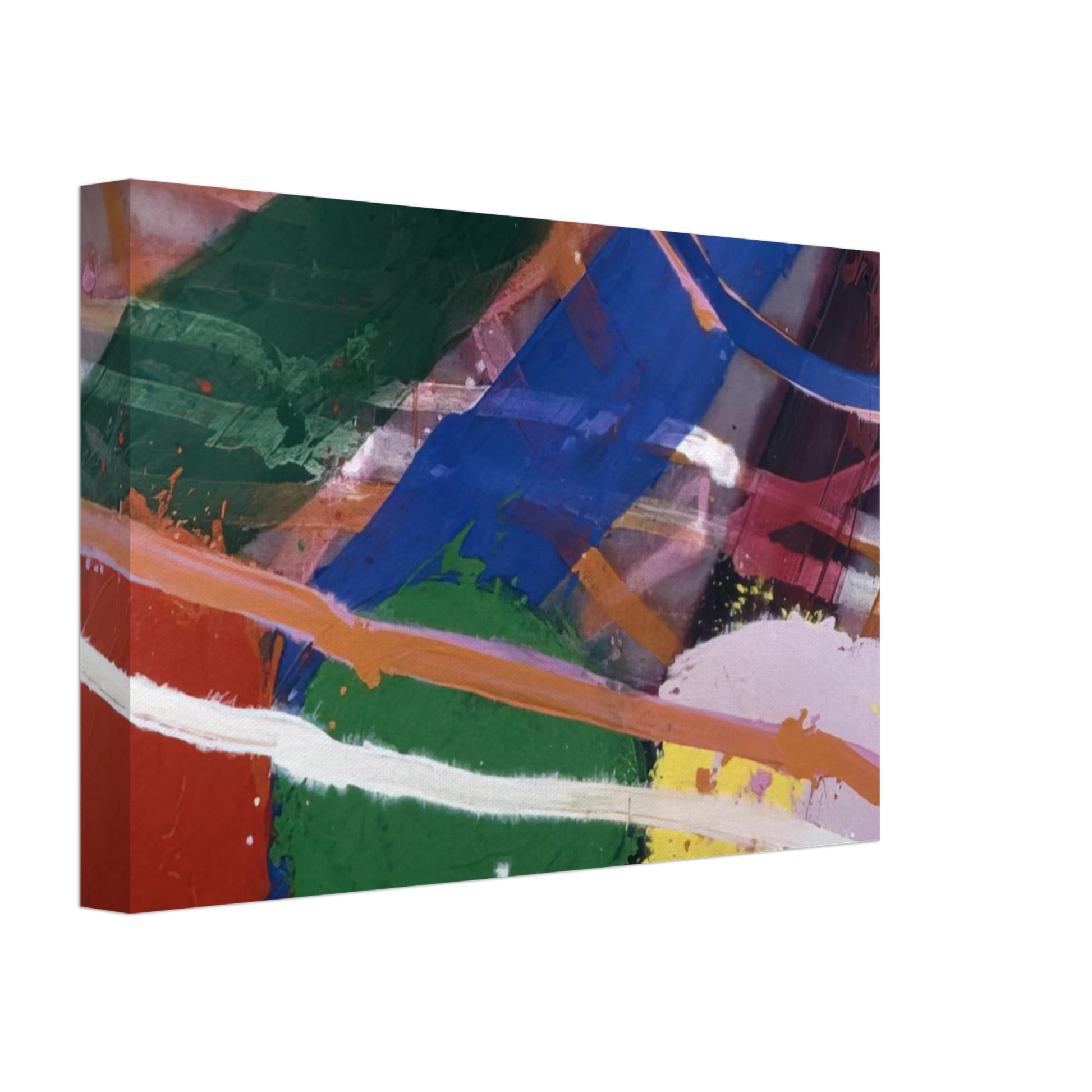 Albert Irvin - Festival - 1983 Canvas - 70x100 cm / 28x40 inches-canvas