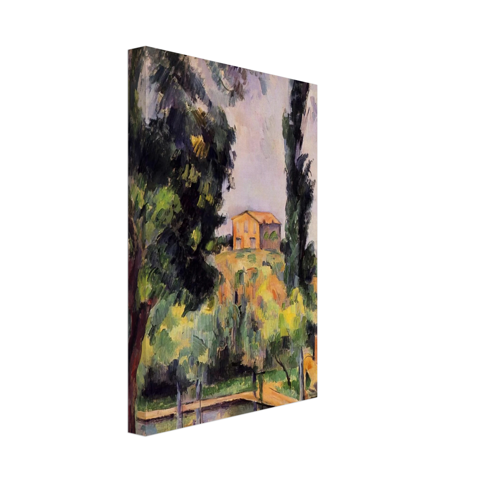 Paul Cezanne - Jas de Bouffan Canvas - 40x60 cm / 16x24 inches-canvas