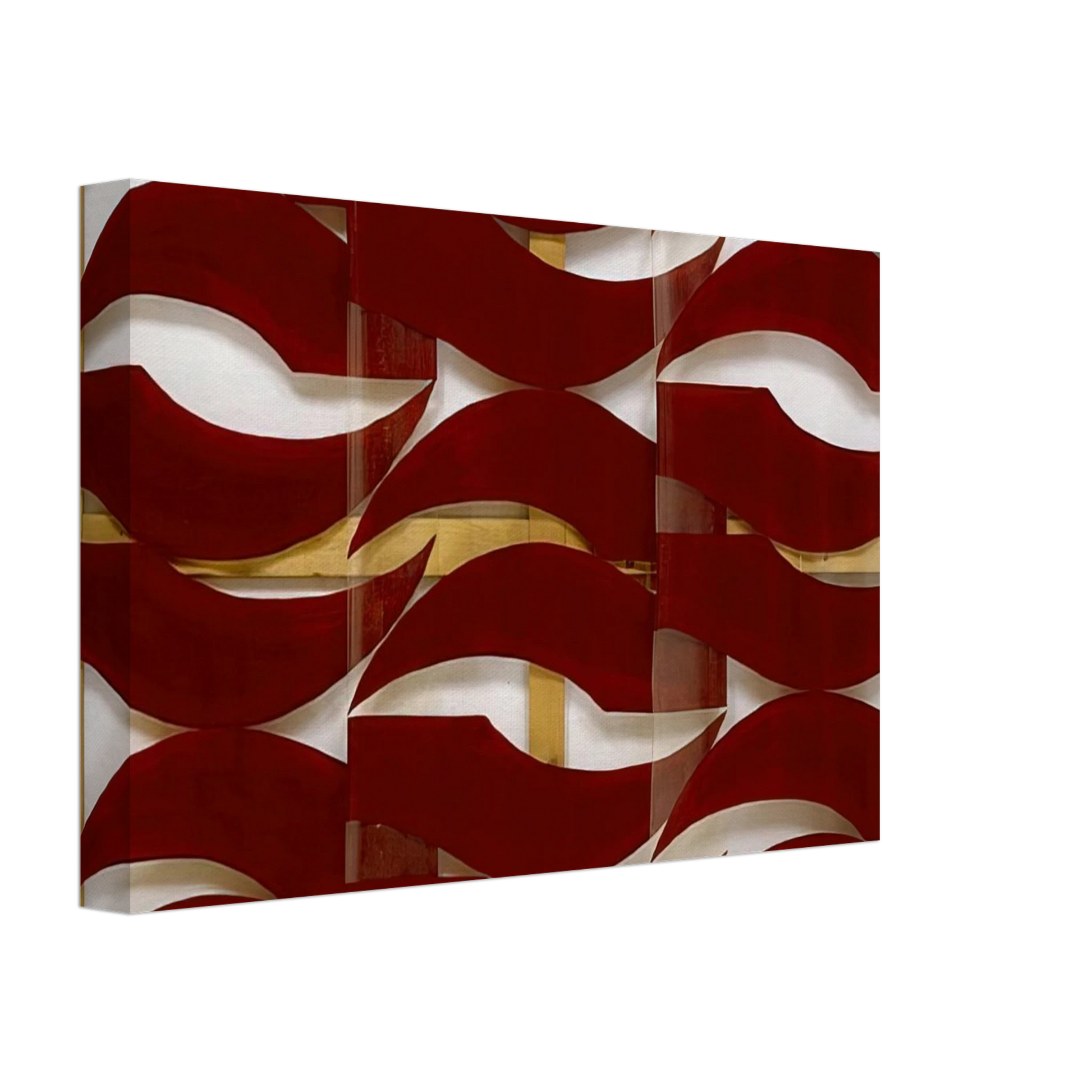 Carla Accardi - Rosso scuro - 1974 Canvas - 40x60 cm / 16x24 inches-canvas