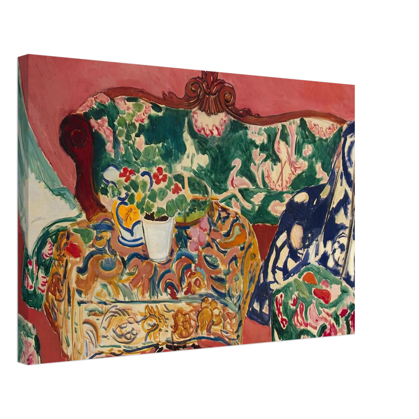 Henri Matisse - SEVILLE STILL LIFE 1911 Canvas - 70x100 cm / 28x40 inches-canvas