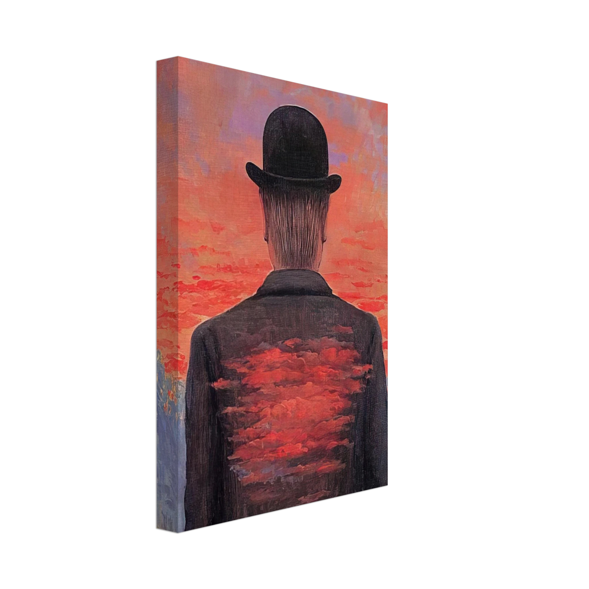 Rene Magritte - THE POET RECOMPENSED 1956 Canvas - 40x60 cm / 16x24 inches-canvas