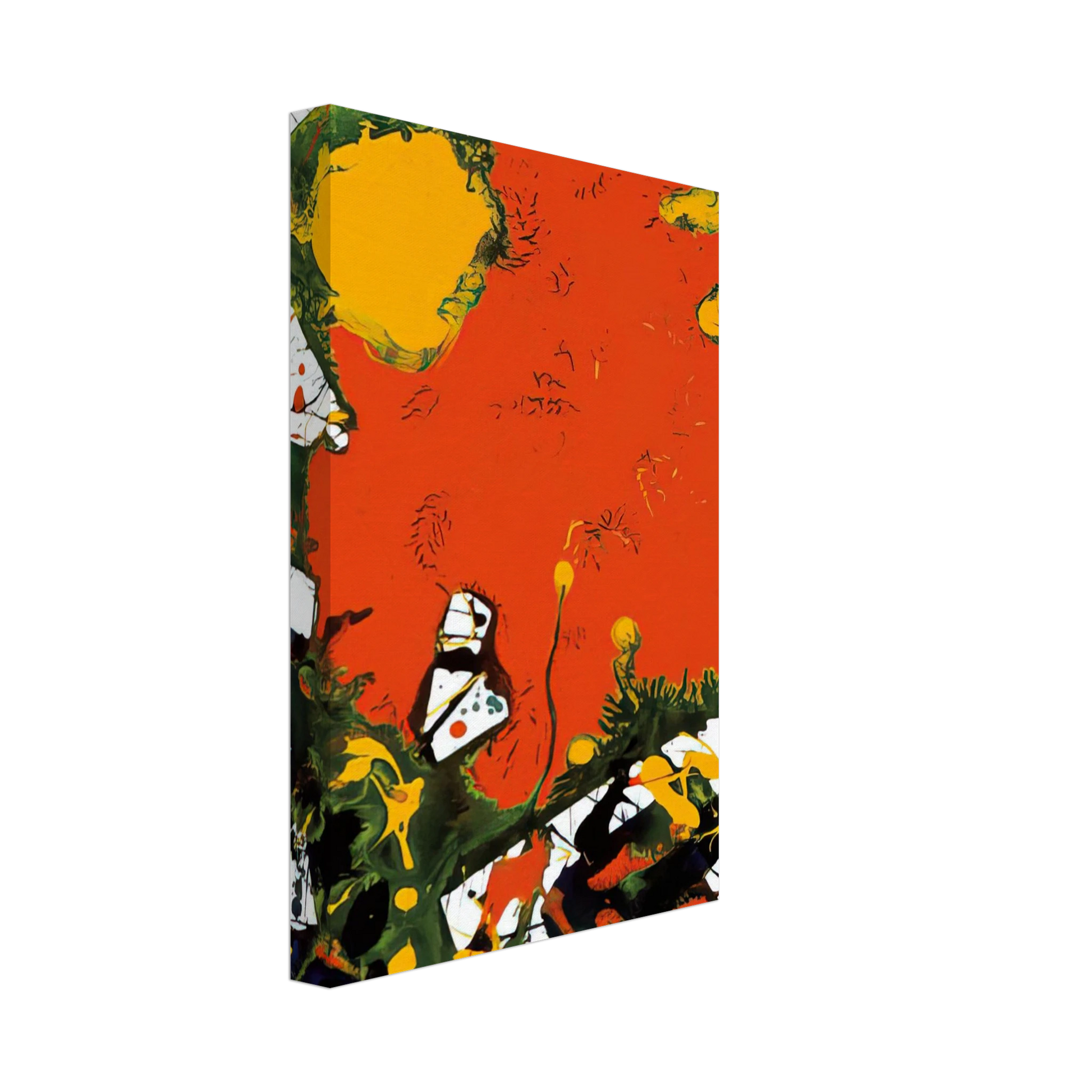 Sam Francis - Untitled  SFP94-127  SFF 1797  Canvas - 70x100 cm / 28x40 inches-canvas