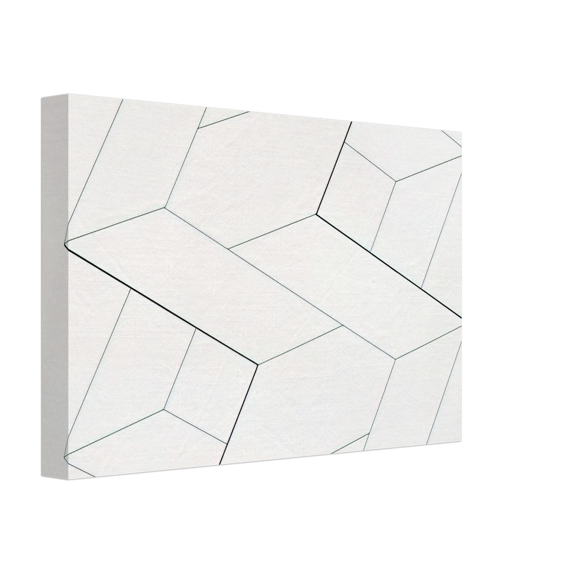 Josef Albers - STRUCTURAL CONSTELLATION 1962 Canvas - 40x60 cm / 16x24 inches-canvas