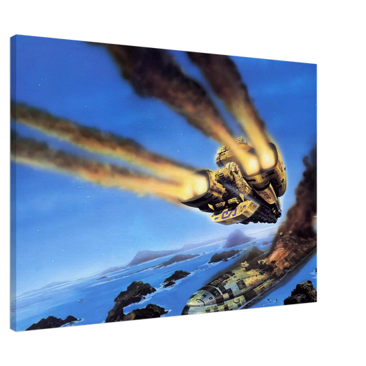 Chris Foss - Chris Foss Canvas - 20x30 cm / 8x12 inches-canvas