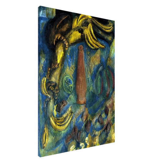 Raoul Dufy - STILL LIFE WITH BANANAS 1909 Canvas - 20x30 cm / 8x12 inches-canvas