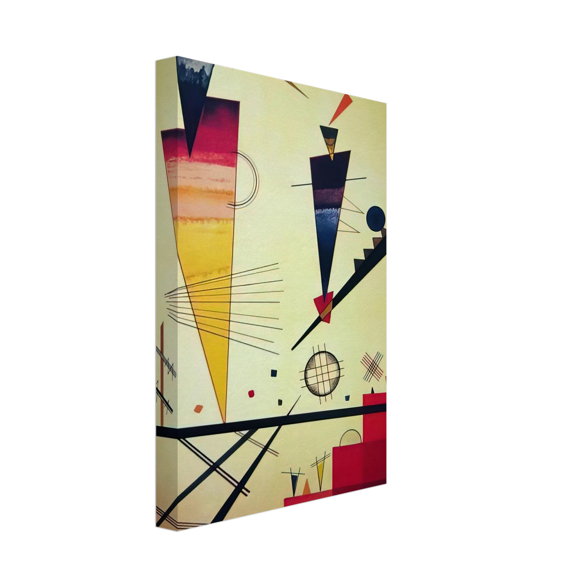 Wassily Kandinsky - MERRY STRUCTURE 1926 Canvas - 40x60 cm / 16x24 inches-canvas