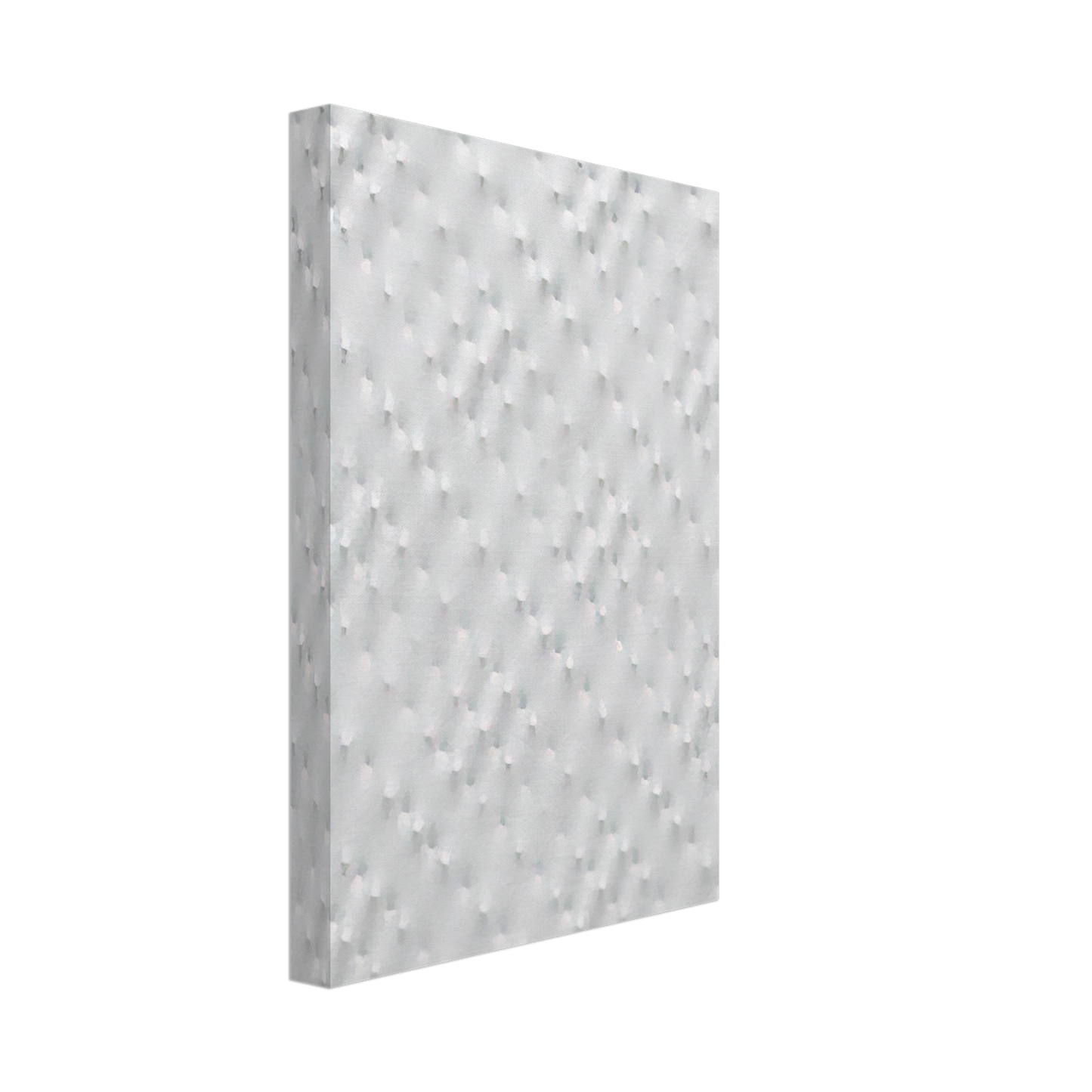 Enrico Castellani - Superficie bianca - 2005 Canvas - 70x100 cm / 28x40 inches-canvas