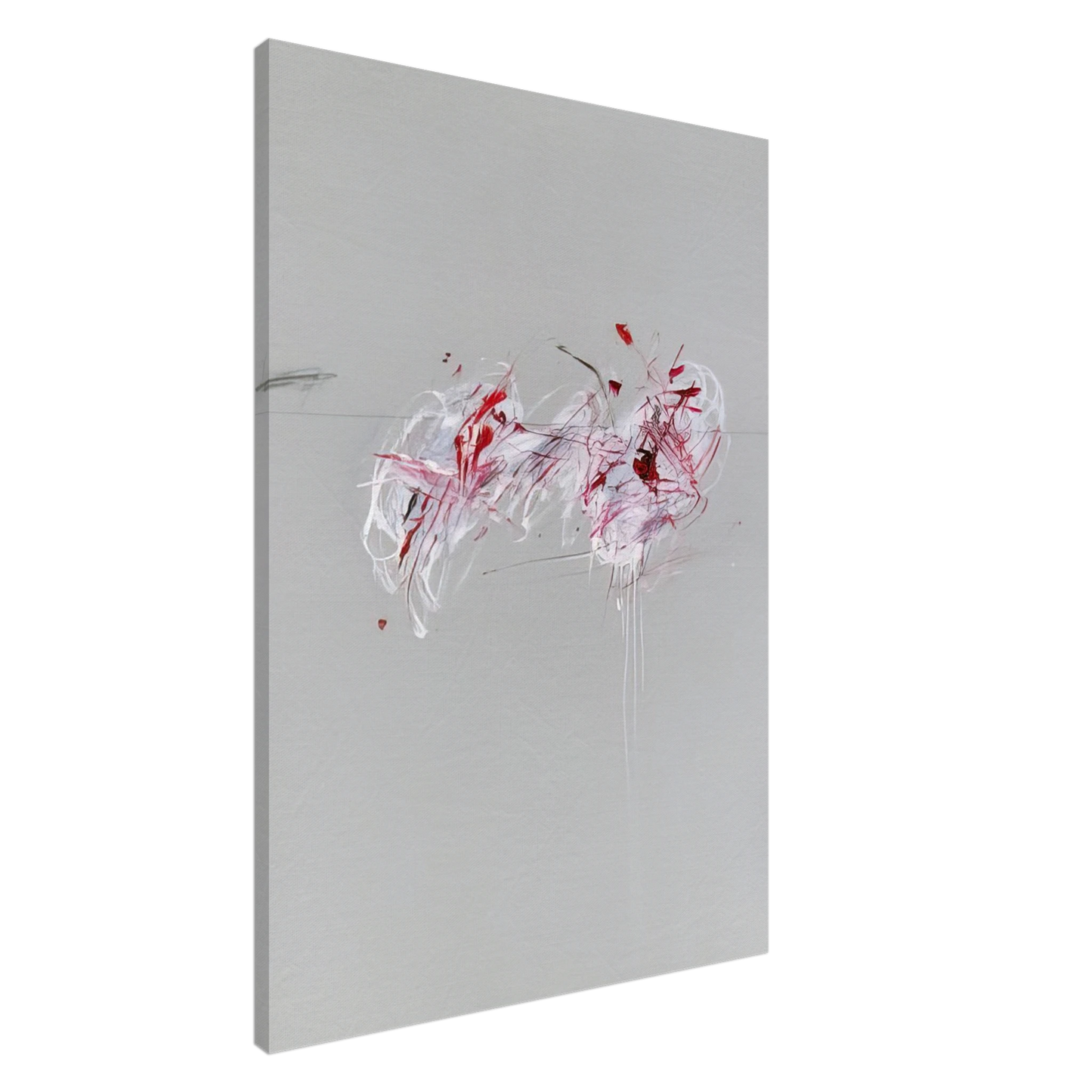 Cy Twombly - Nine Discourses on Commodus, Part II Canvas - 20x30 cm / 8x12 inches-canvas