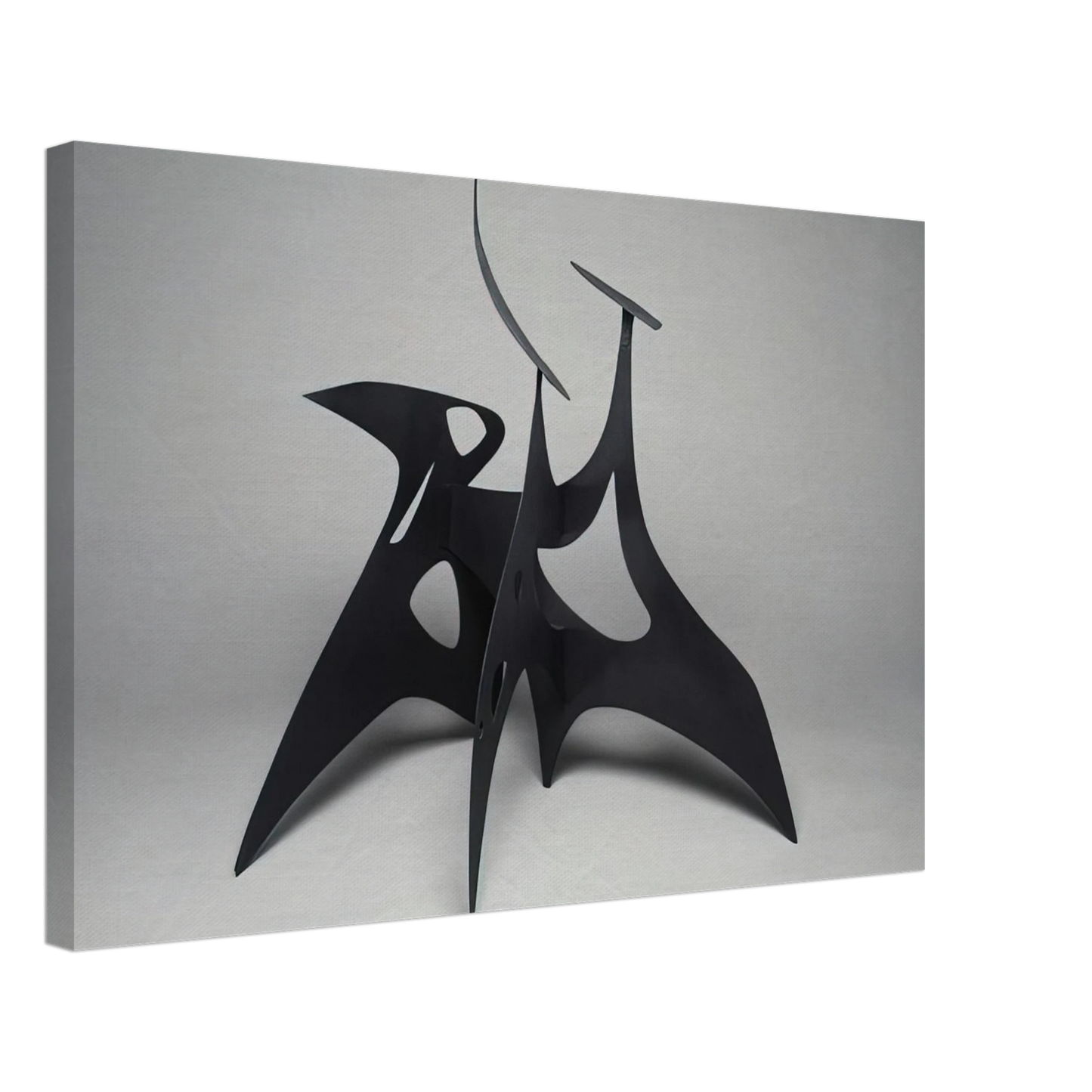 Alexander Calder - MUCH PIERCED 1947 Canvas - 40x60 cm / 16x24 inches-canvas