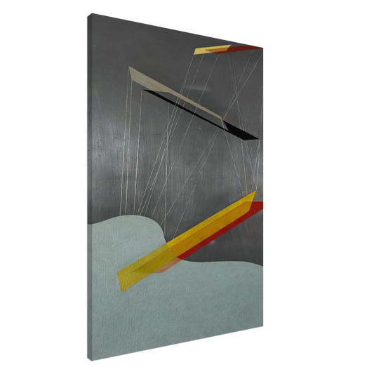 Laszlo Moholy-Nagy - Sil I Canvas - 20x30 cm / 8x12 inches-canvas