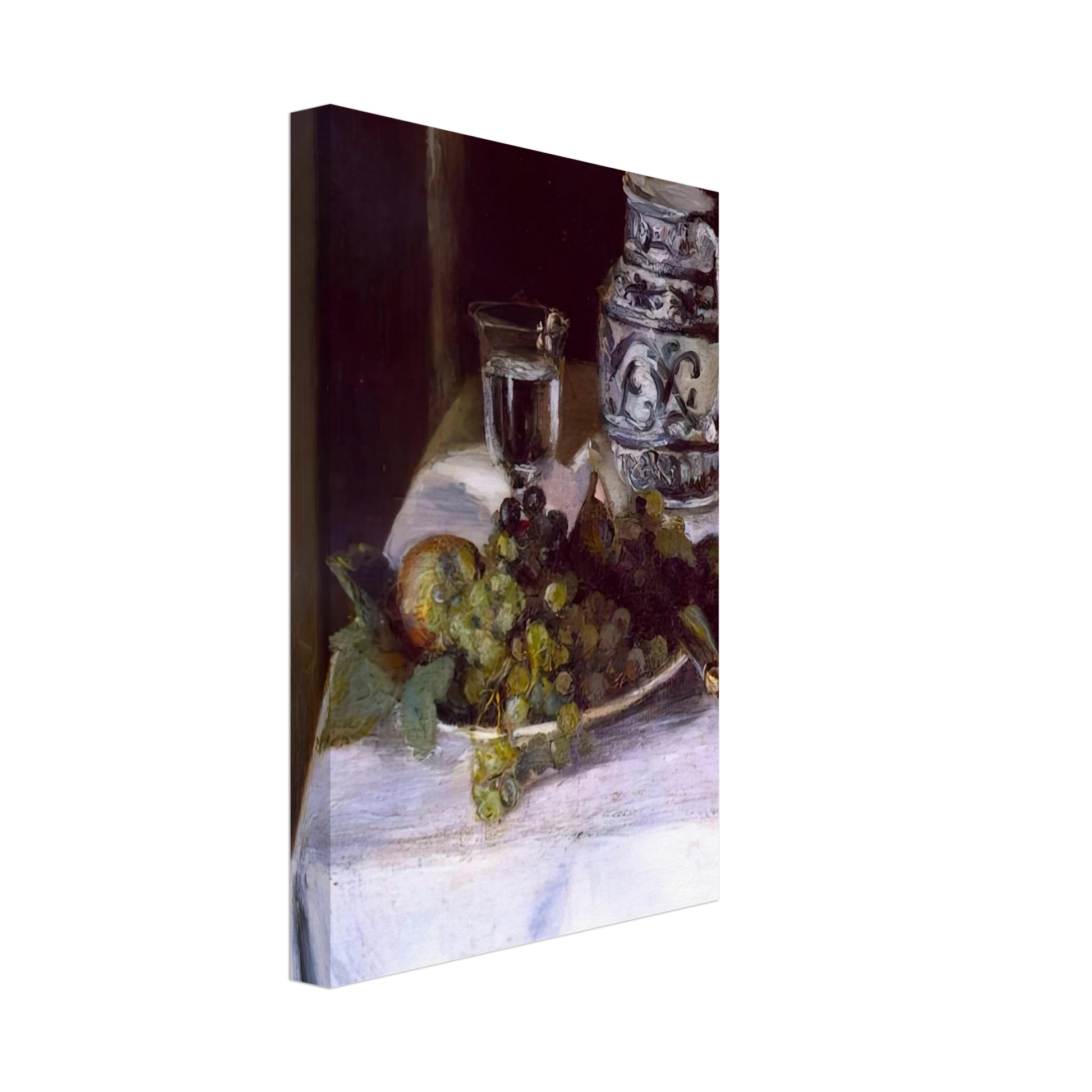 Henri Matisse - STILL LIFE WITH GRAPES 1896 Canvas - 40x60 cm / 16x24 inches-canvas