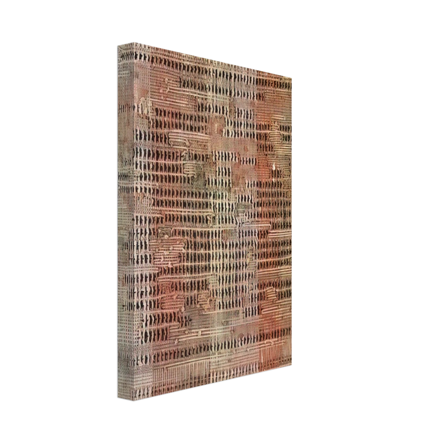 Anni Albers - DEVELOPMENT IN ROSE II 1952 Canvas - 70x100 cm / 28x40 inches-canvas
