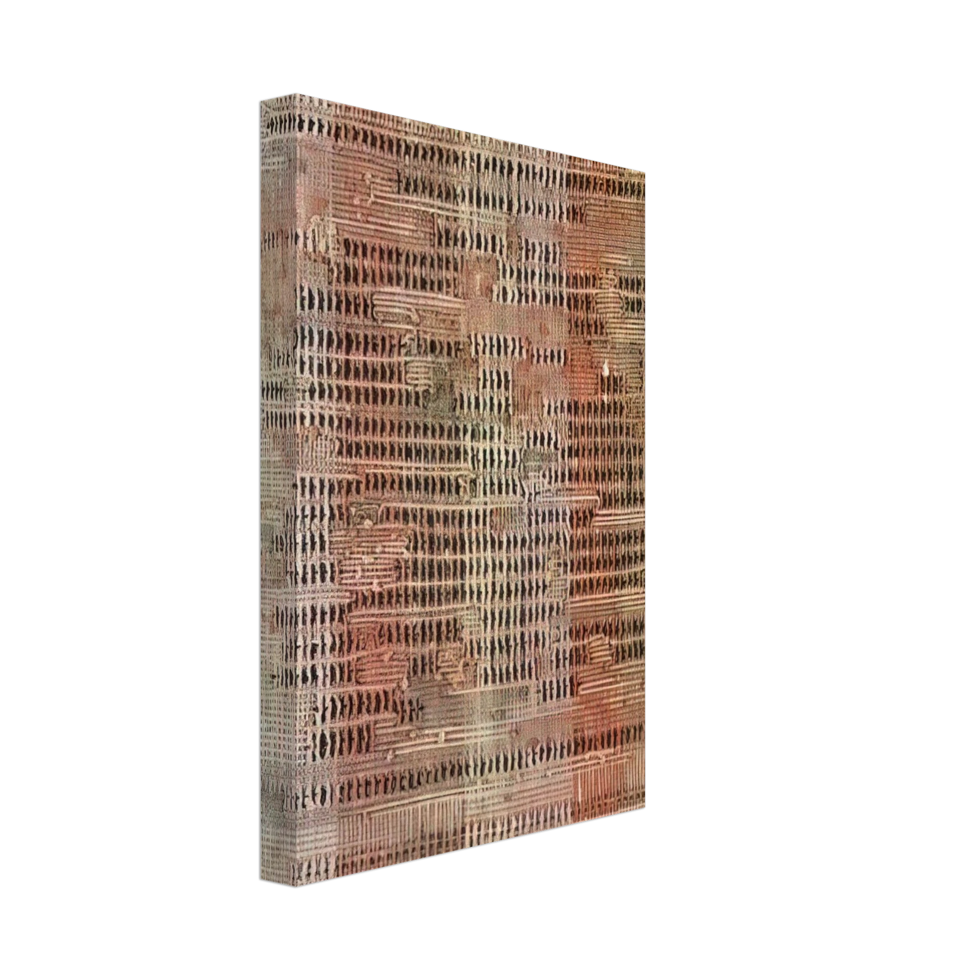 Anni Albers - DEVELOPMENT IN ROSE II 1952 Canvas - 70x100 cm / 28x40 inches-canvas