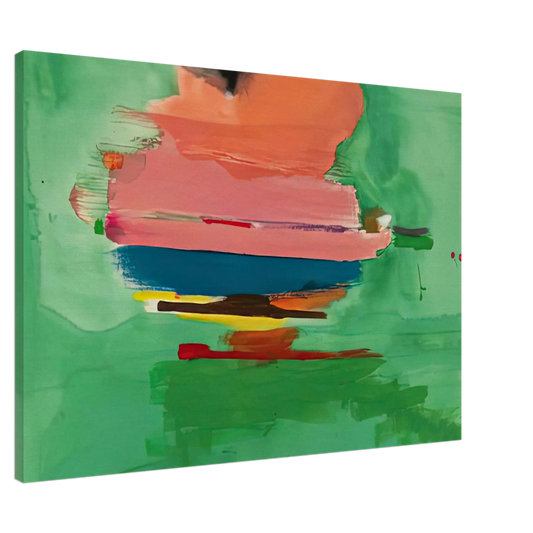 Helen Frankenthaler - Untitled, 1973- Canvas - 20x30 cm / 8x12 inches-canvas