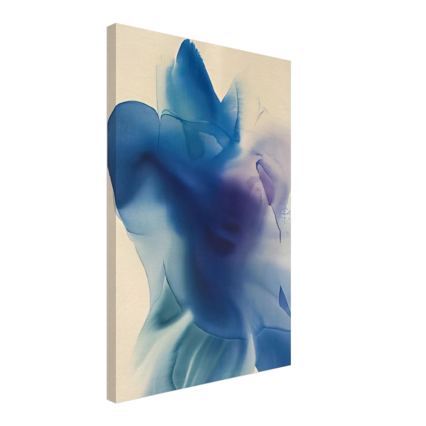 Paul Jenkins - Phenomena Astral Blue Canvas - 70x100 cm / 28x40 inches-canvas