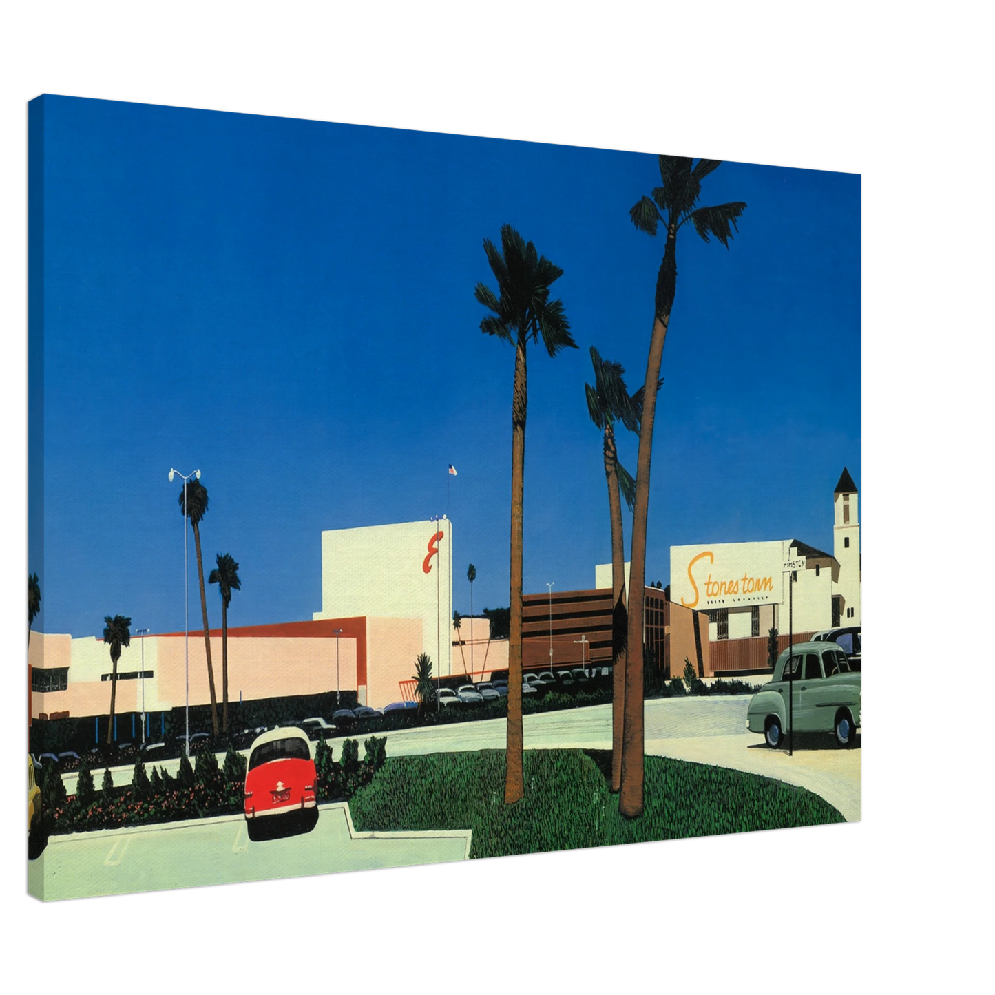 Hiroshi Nagai - In the beginning Stonestown Canvas - 20x30 cm / 8x12 inches-canvas