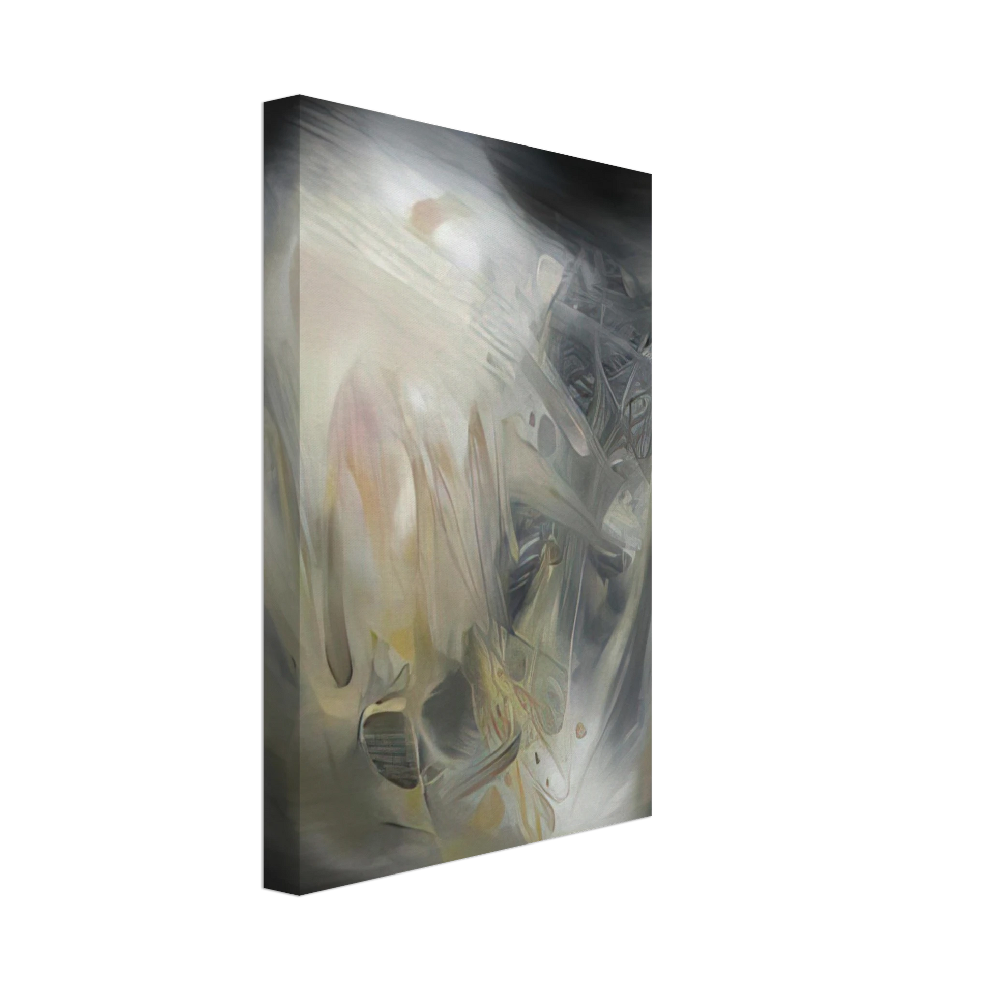 Chu teh Chun - UNTITLED 1976 Canvas - 70x100 cm / 28x40 inches-canvas