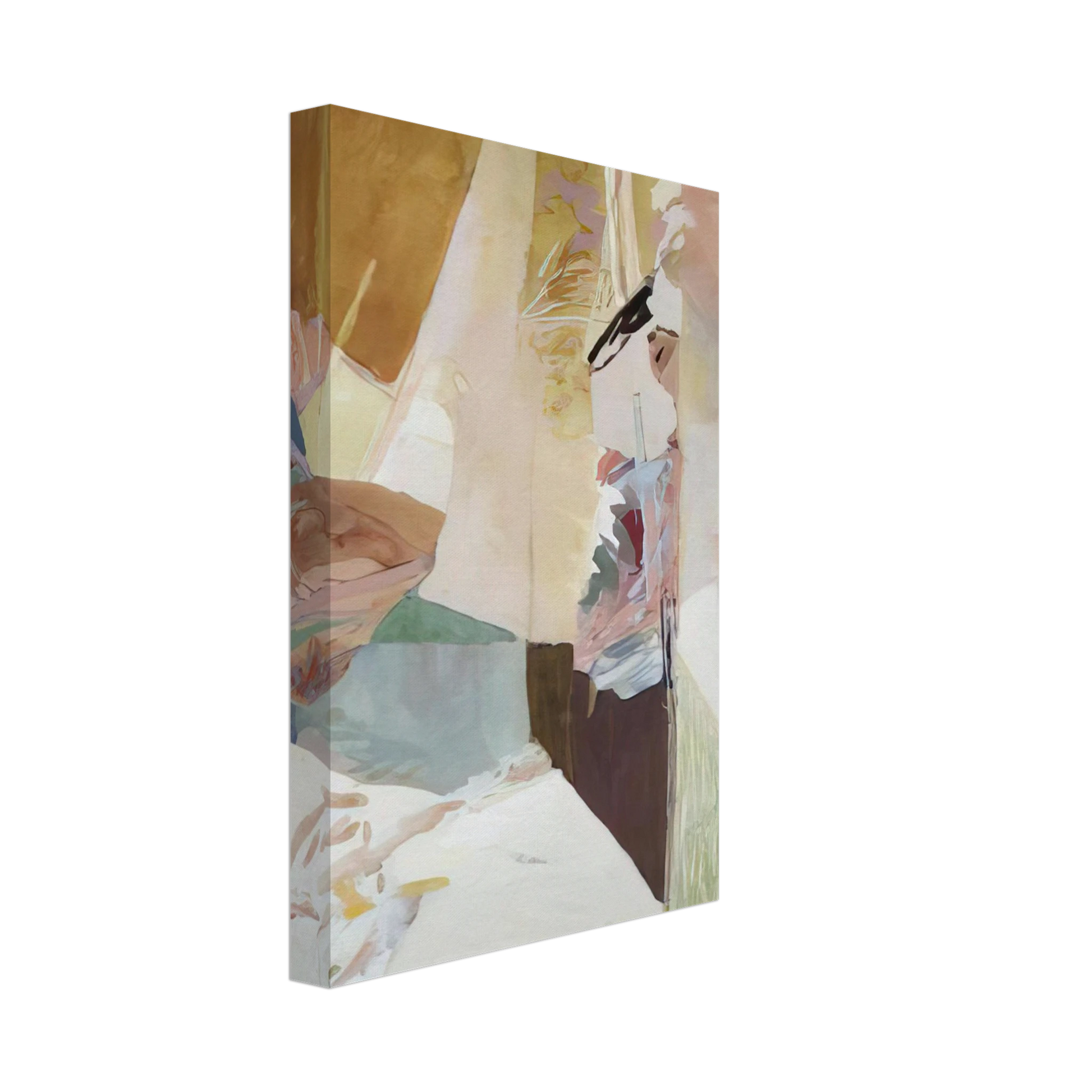 Menez - Sem titulo - 1974 Canvas - 40x60 cm / 16x24 inches-canvas