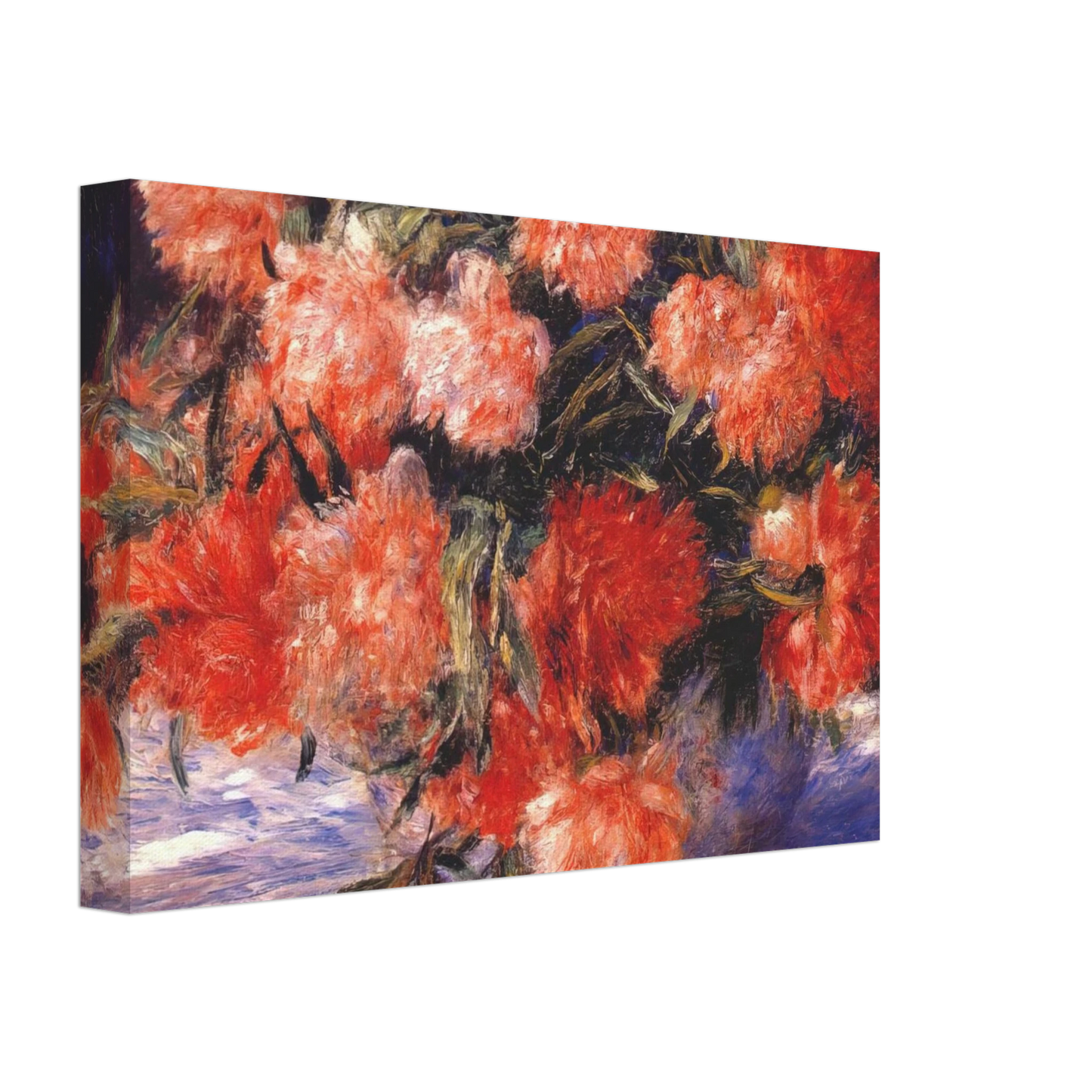 Pierre-Auguste Renoir - Peonies Canvas - 40x60 cm / 16x24 inches-canvas