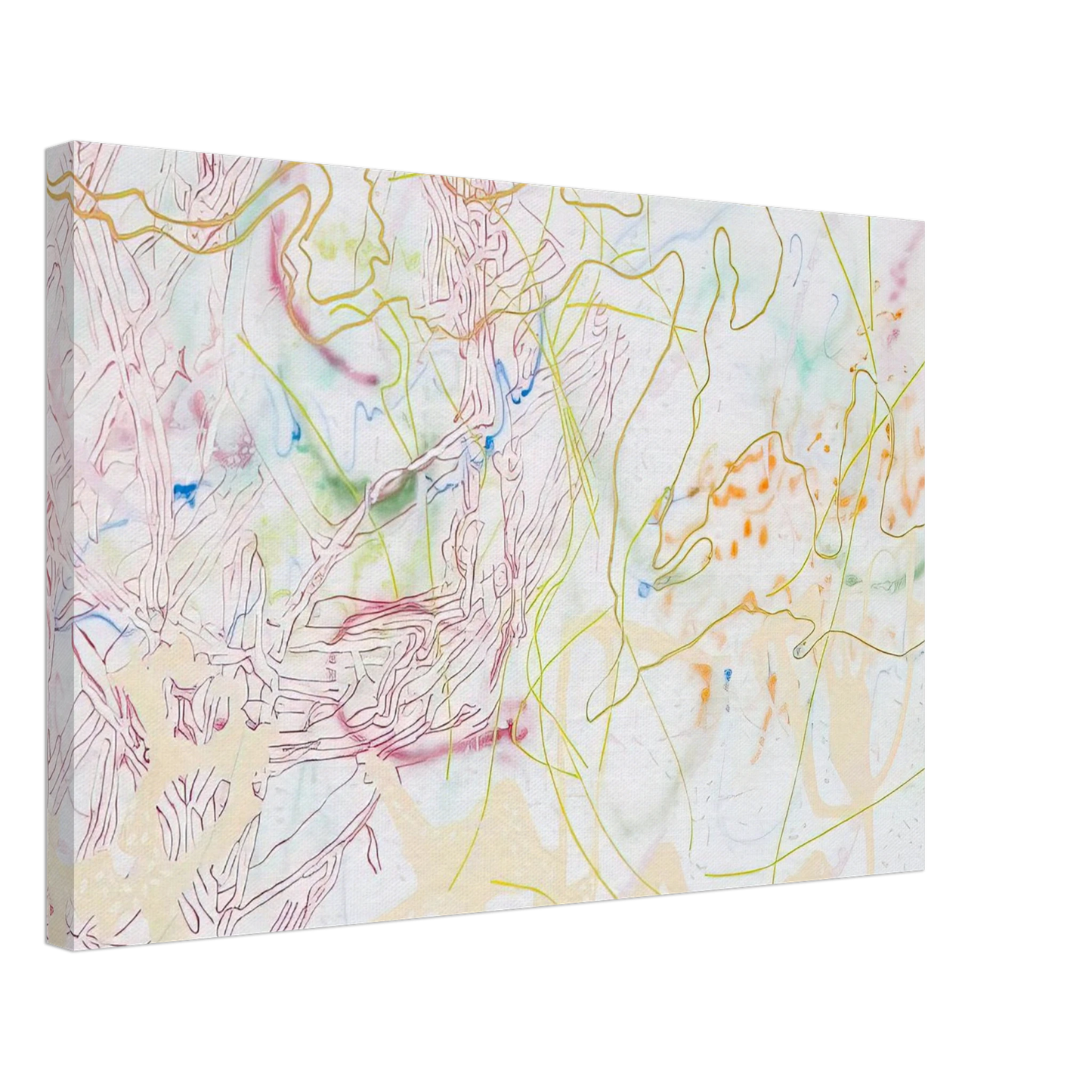 Nancy Graves - Polytropos - 1982 Canvas - 70x100 cm / 28x40 inches-canvas