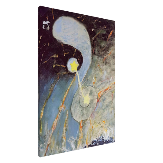 Hilma af Klint - CHAOS NR 2 1906 Canvas - 20x30 cm / 8x12 inches-canvas