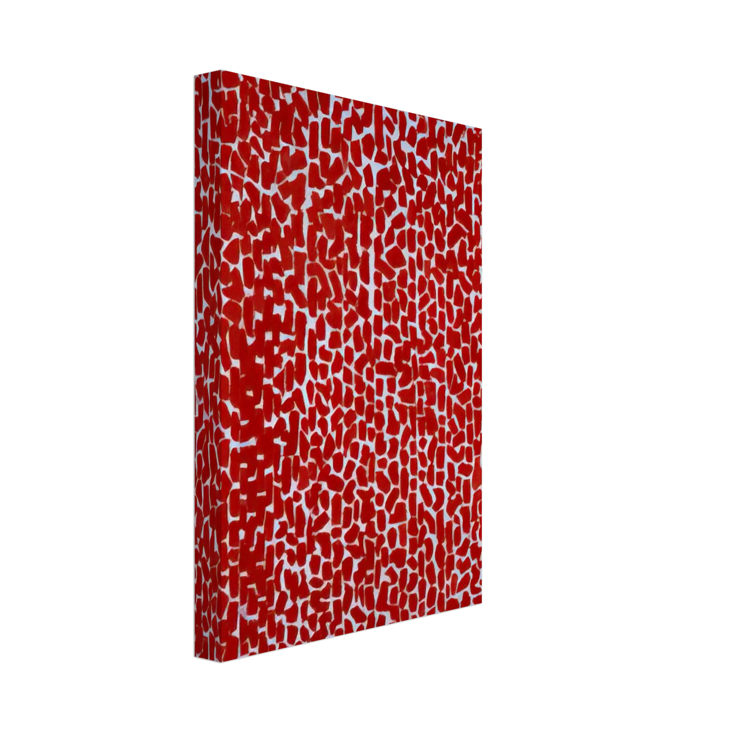 Alma Woodsey Thomas - RED ROSE CANTATA 1973 Canvas - 70x100 cm / 28x40 inches-canvas