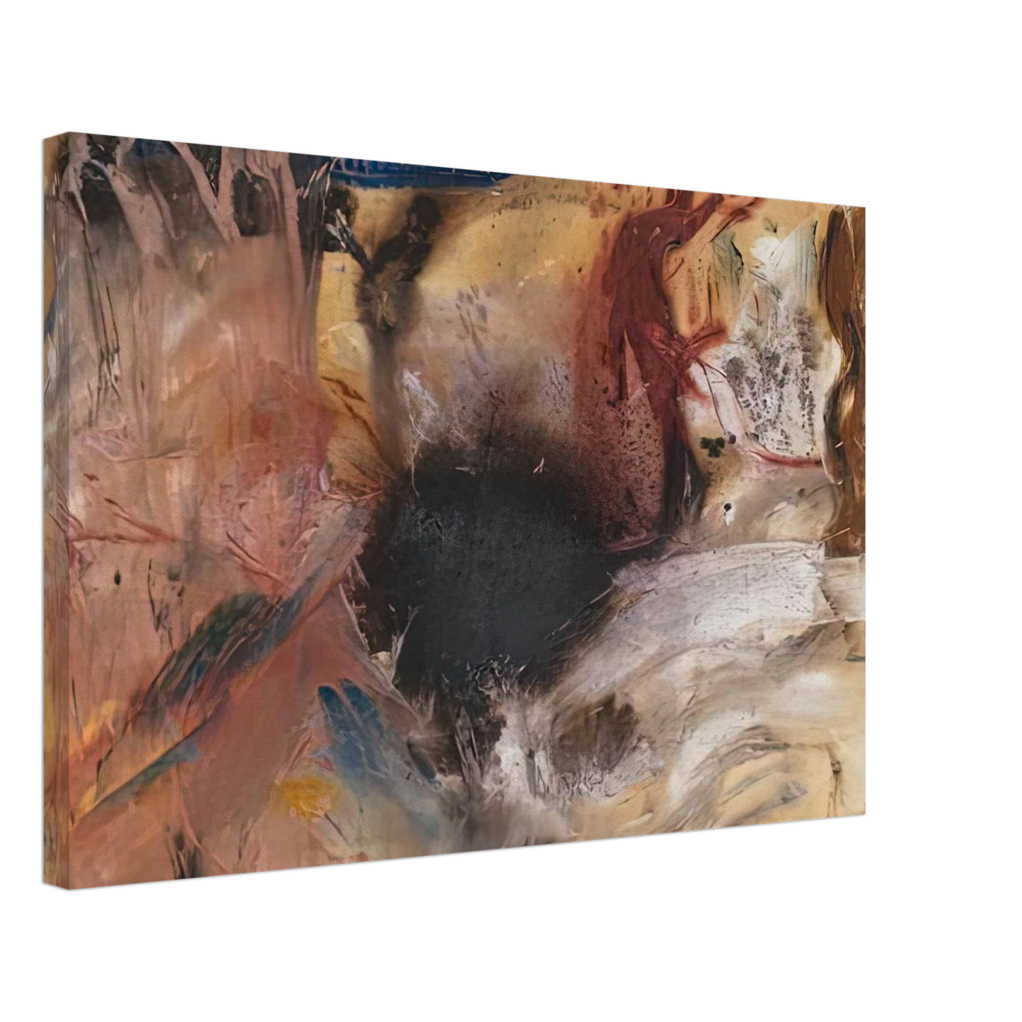 Helen Frankenthaler - Sun Spot, 1954- Canvas - 40x60 cm / 16x24 inches-canvas