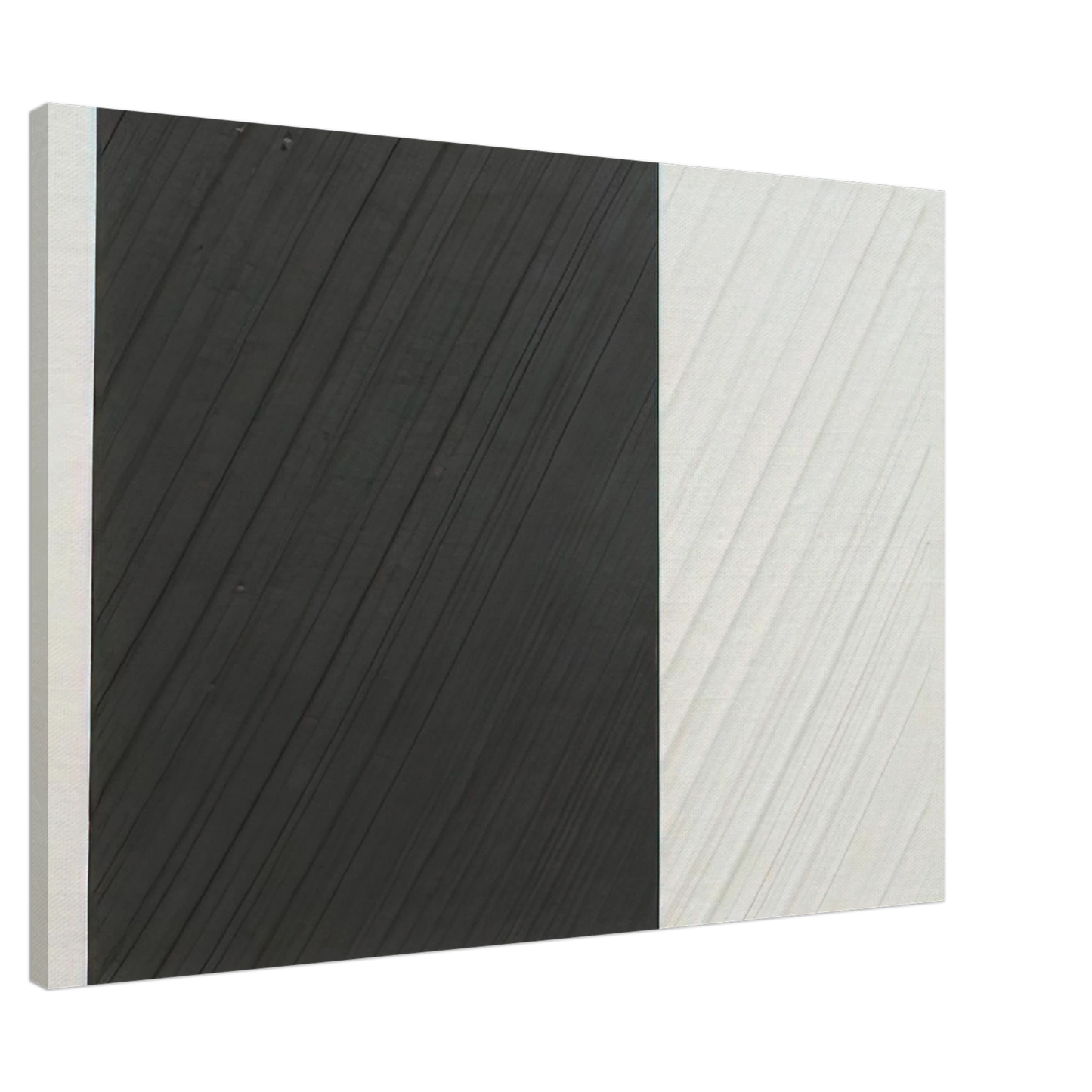 Pierre Soulages - Untitled - 1991 Canvas - 20x30 cm / 8x12 inches-canvas