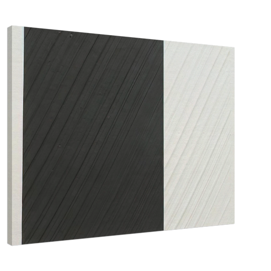 Pierre Soulages - Untitled - 1991 Canvas - 20x30 cm / 8x12 inches-canvas