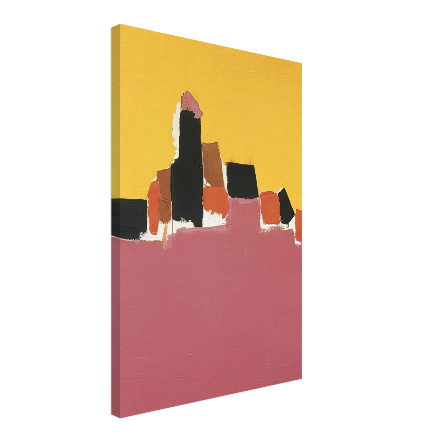 Nicolas de Stael - Syracuse - Lyrical Abstraction Canvas - 40x60 cm / 16x24 inches-canvas