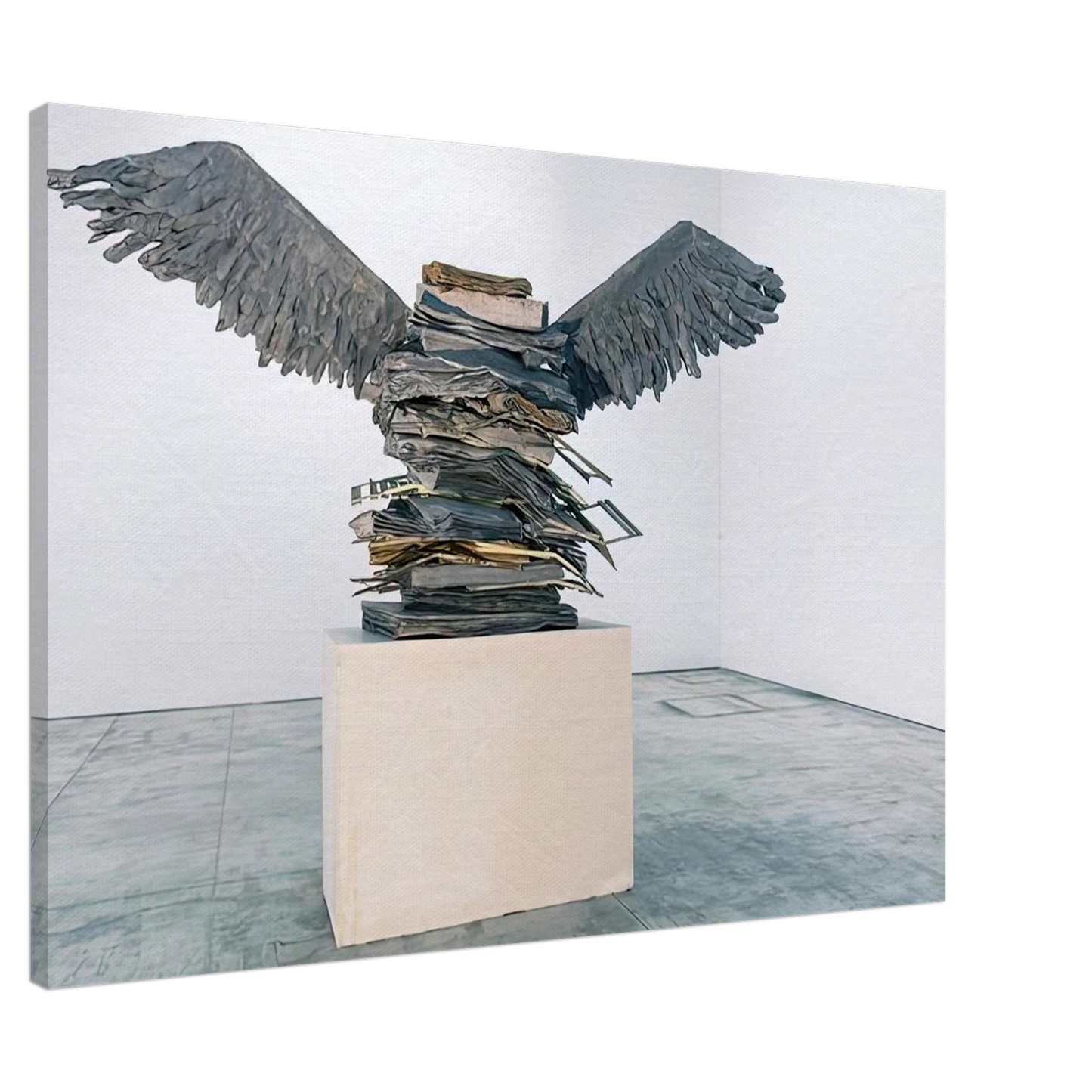 Anselm Kiefer - THE LANGUAGE OF THE BIRDS 2013 Canvas - Default Title-canvas