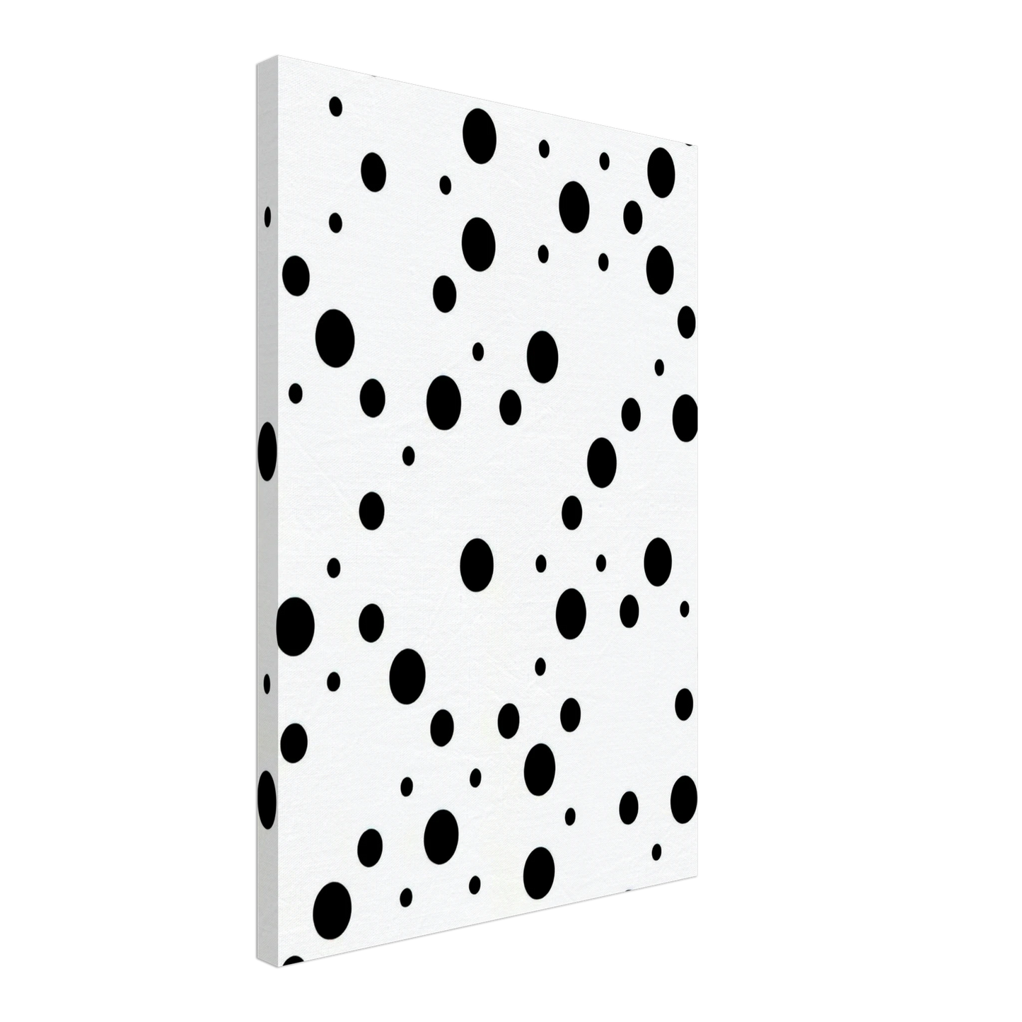 Bridget Riley - WHITE DISKS 1 Canvas - 70x100 cm / 28x40 inches-canvas