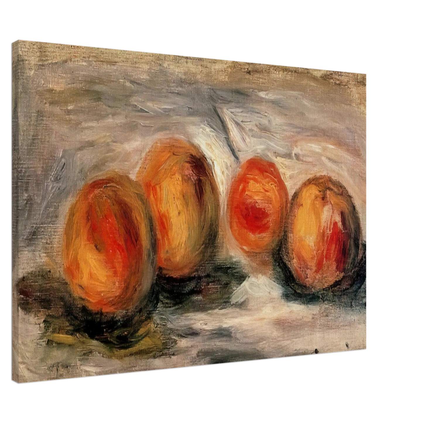 Pierre-Auguste Renoir - Peaches Canvas - 20x30 cm / 8x12 inches-canvas